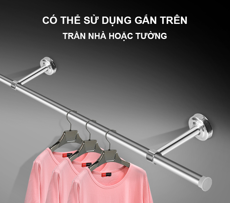 Mua Giàn phơi, giá phơi treo trần, gắn tường Inox cao cấp | Tiki