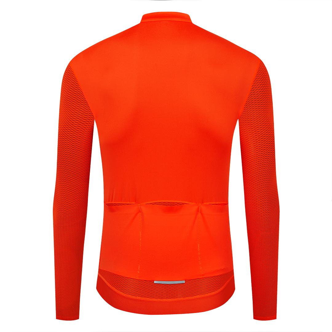 Áo đi xe đạp dài tay YKYWBIKE cho nam Áo đi xe dài tay MTB Đường áo khoác Xe đạp Jersey Áo sơ mi có túi khóa kéo Màu phản quang: YLJZ344 Kích thước: Châu Á S