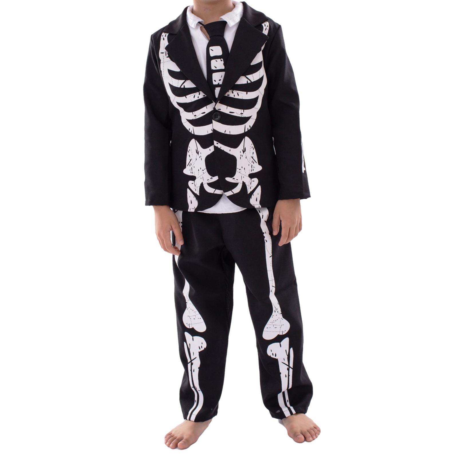 Costume Cosplay Outfit with Pants and Ties, Fancy Dress Halloween suits for Kids