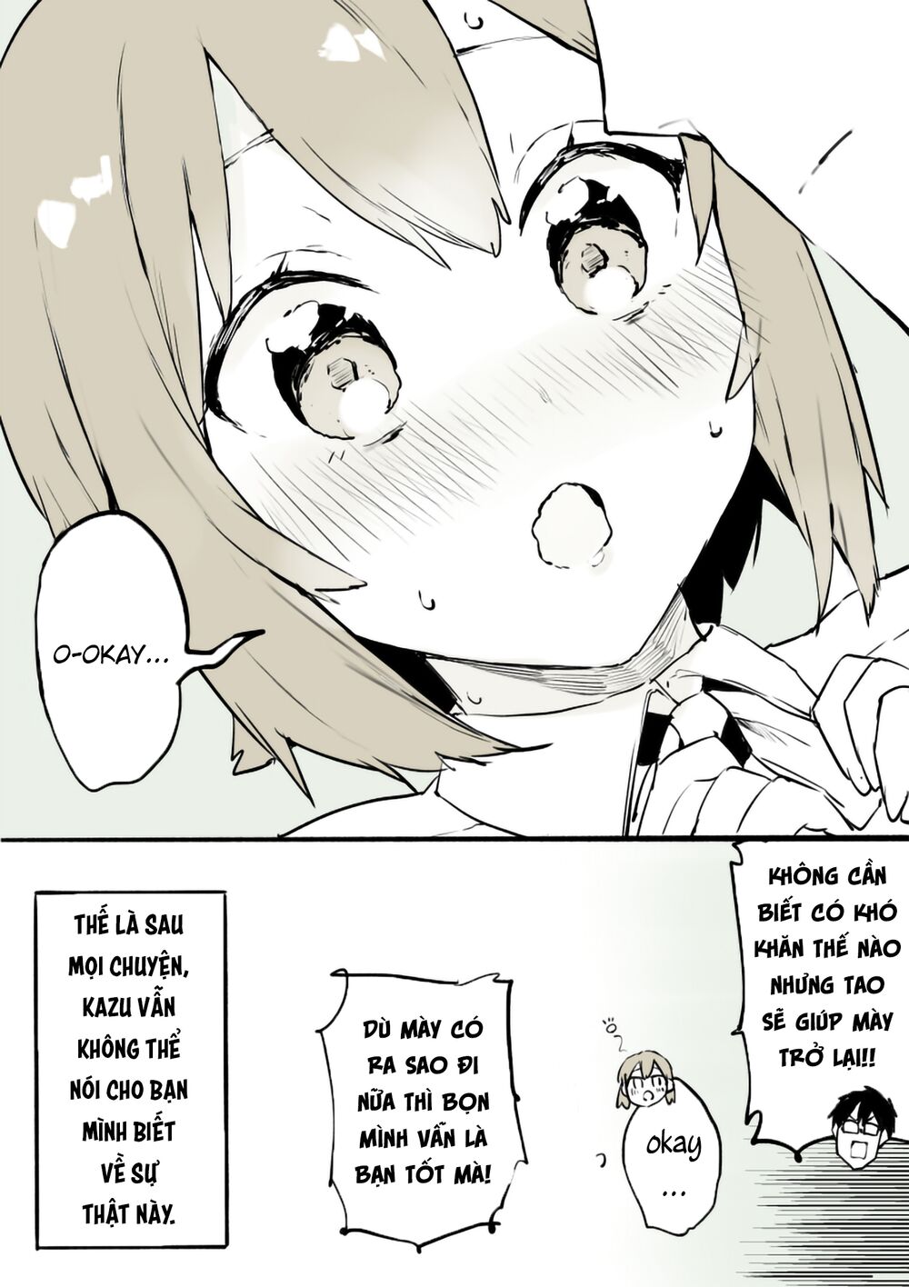 mình không thể ngừng crossdress được... chapter 1 9