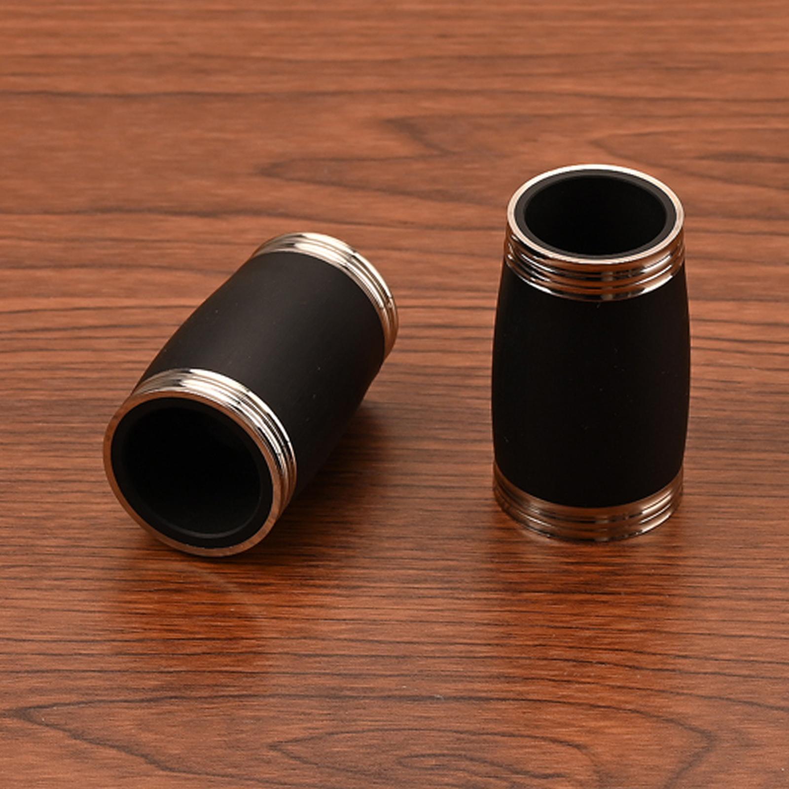 4 Pieces Bakelite Clarinet B Flat Tube Tuning Clarinet Tuning Tube for Musical Instrument