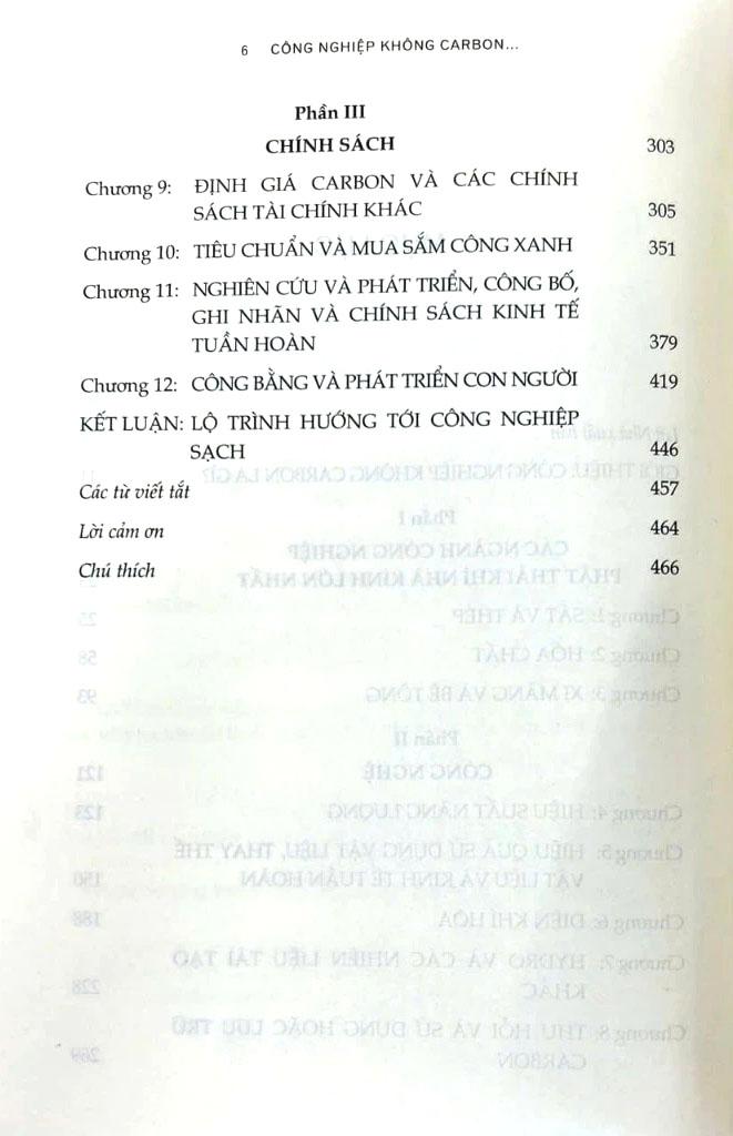 Sách - Công Nghiệp Không Carbon - Chuyển Đổi Công Nghệ Và Chính Sách Để Đạt Được Thịnh Vượng Bền Vững