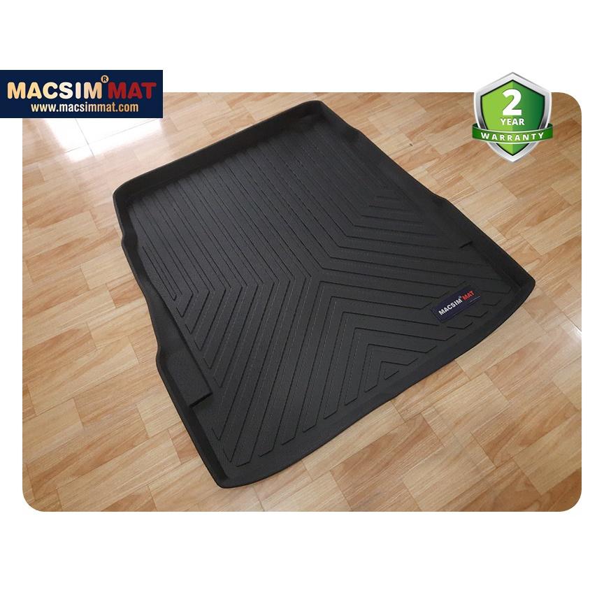Thảm lót cốp xe ô tô Mercedes S class S400L/S320L 2014-2020 nhãn hiệu Macsim hàng loại 2