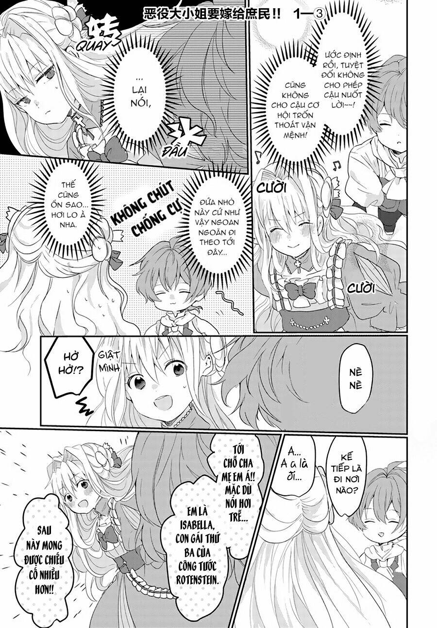 akuyaku reijou wa, shomin ni totsugitai! ! chapter 1.3 2