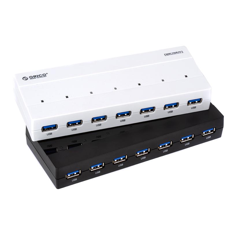 Phích cắm và chạy Hot-Swap Orico 7 cổng USB3.0 HUB SuperSpeed ​​5Gbps cho PC Macbook