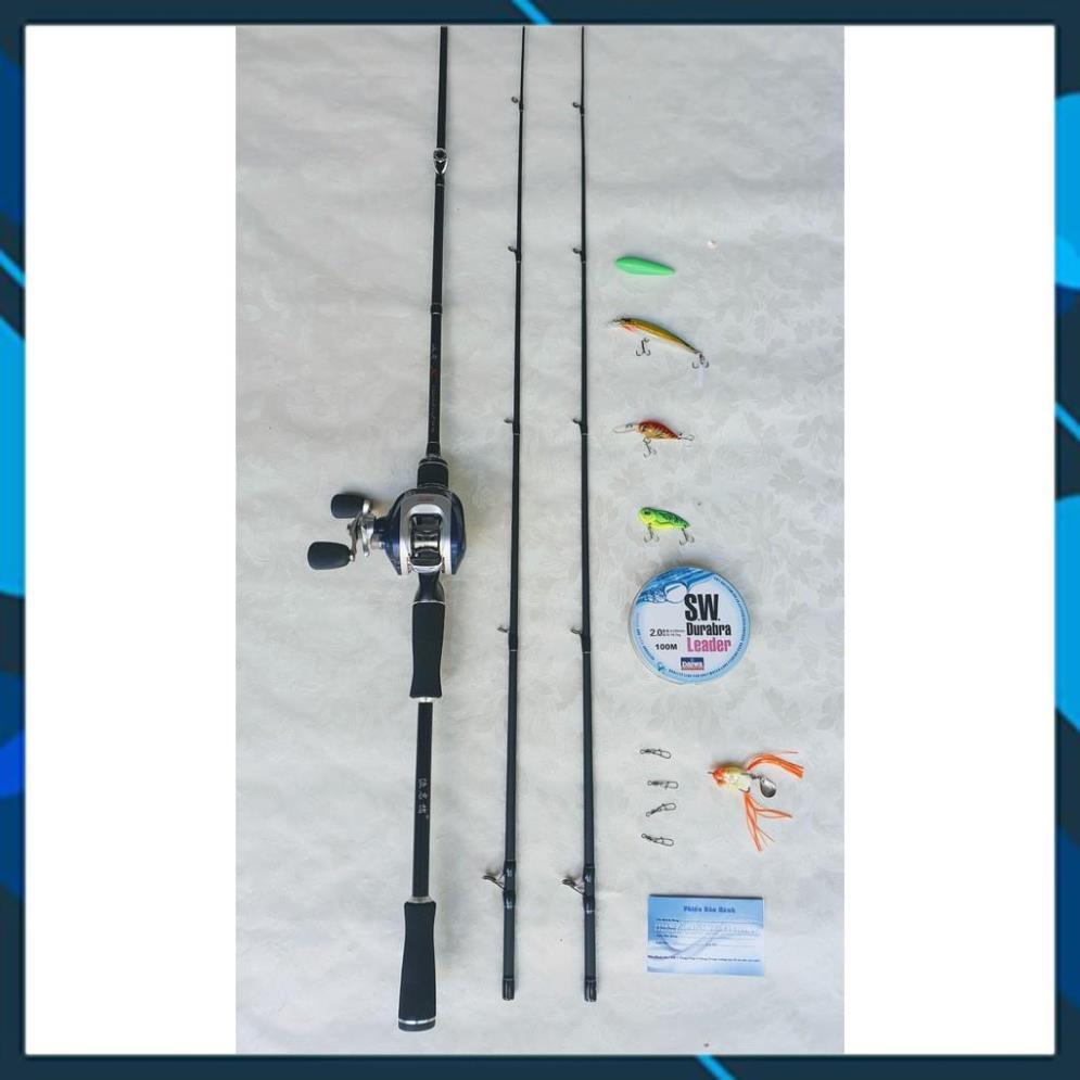 Bộ Cần Câu Lure Máy Ngang 2 Ngọn Fishing Of Catch Hàng Chất Lượng- Gía Siêu RẻBộ Cần Lure Máy Ngang