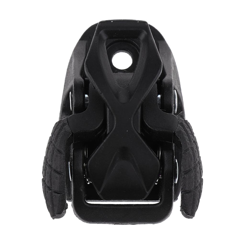 2xInline Roller Skate Replacement Spider Buckle Clasp with Screw Fasten Strap