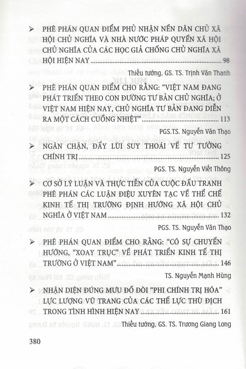 Phê Phán Các Quan Điểm Sai Trái, Xuyên Tạc Cuộc Đấu Tranh Chống Suy Thoái Về Chính Trị, Tư Tưởng Trong Đảng