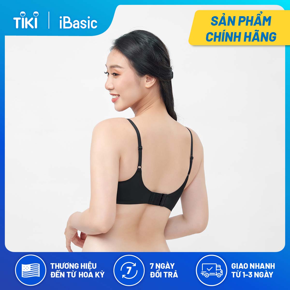 Áo ngực không đường may mút mỏng laser cut iBasic BRAW034