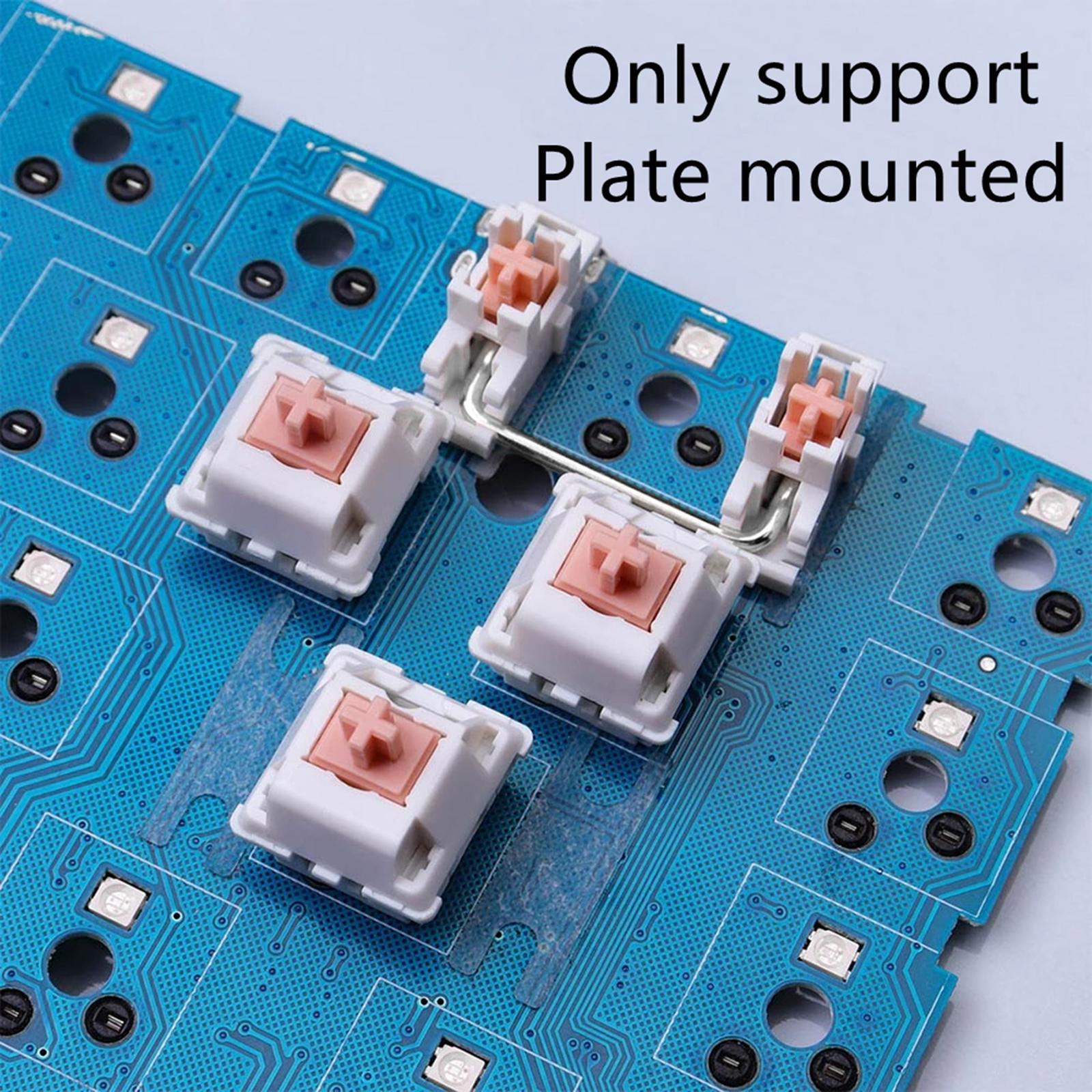 2U 6.25U Plate Mounted Stabilizers Customized Keyboard DIY Accessories for Mechanical Keyboard