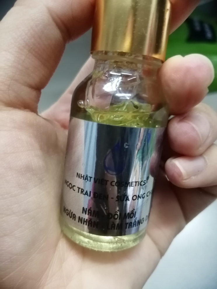 Serum Nám, Đồi Mồi, Chống Nhăn, Làm Trắng Da, Ngọc Trai Đen, Sữa Ong Chúa (15ml)