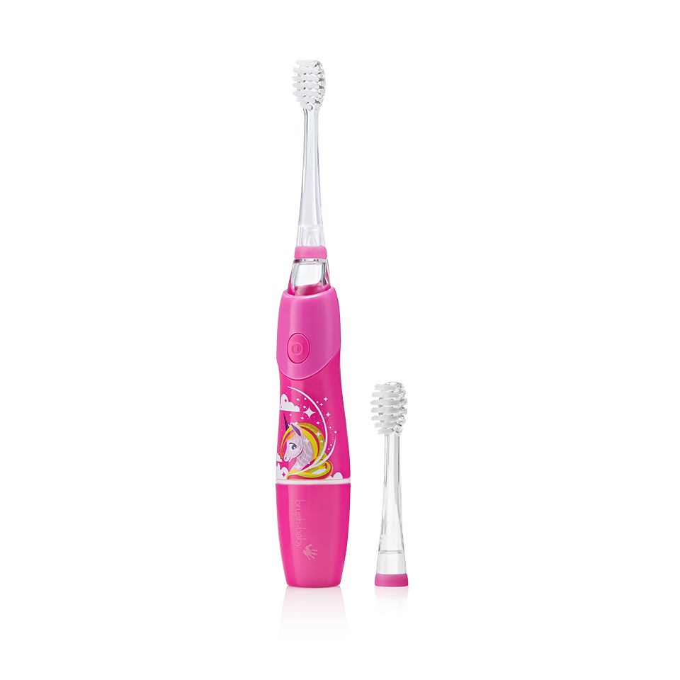 Brush-Baby Bộ 4 đầu bàn chải thay thế tiện dụng cho bàn chải điện sóng âm KidzSonic (Từ 3 tuổi)