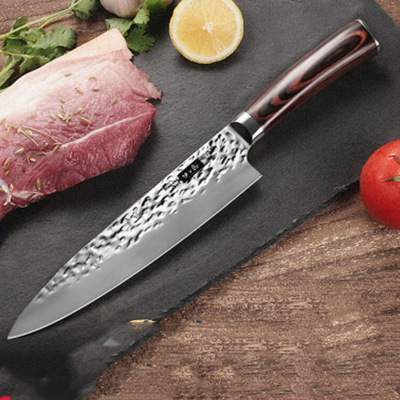 DAO BẾP NHẬT BẢN GYUTO THÉP DAMASCUS MÃ E3DT119