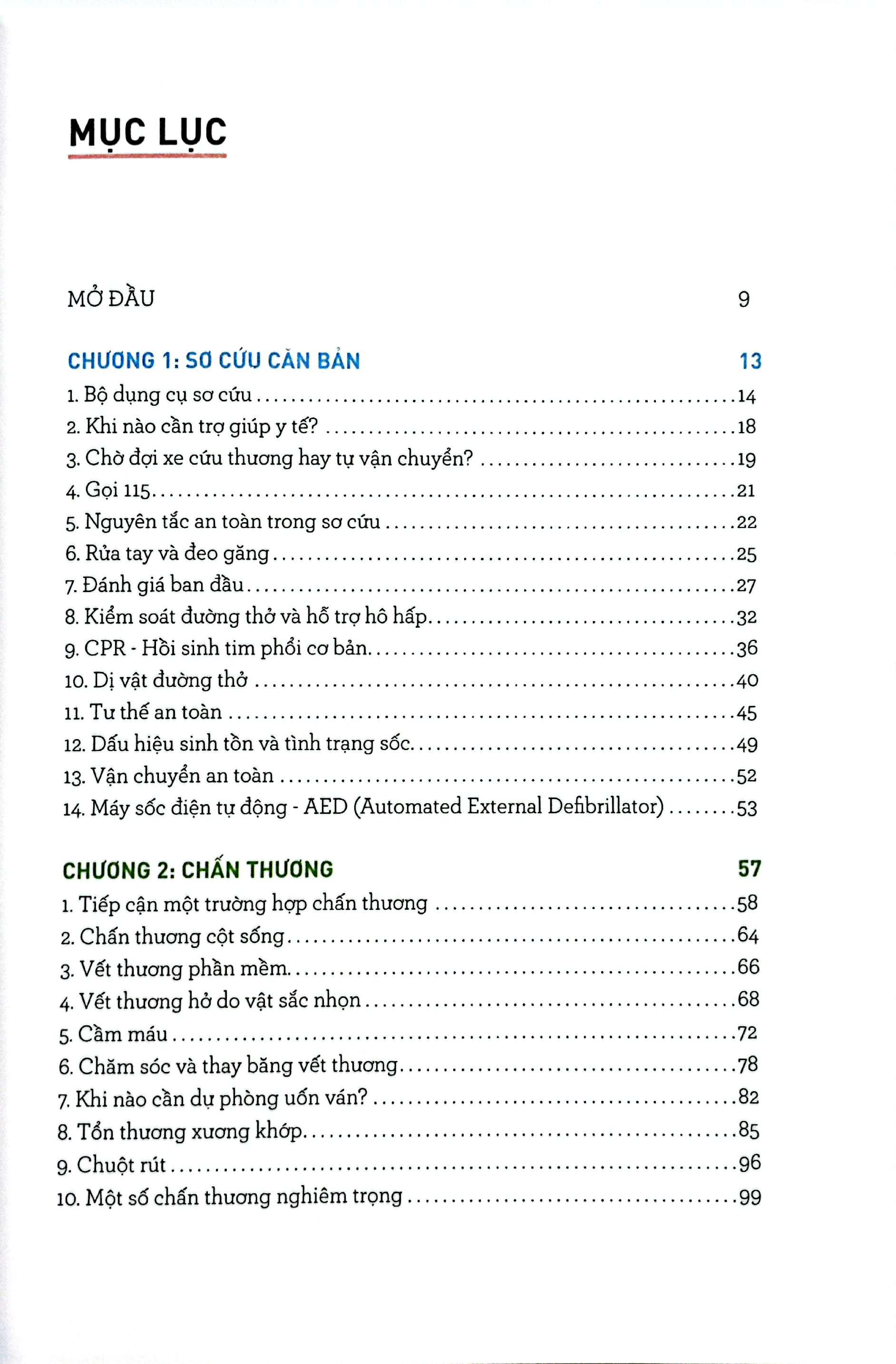 Sách - 3 Phút Sơ Cứu