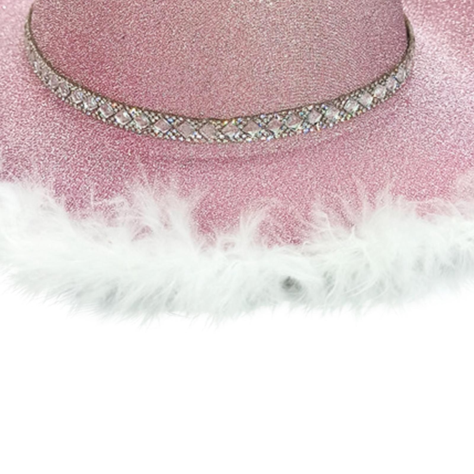Western Style Cowgirl Hat Cowboy Hat for Rave Halloween Party Women