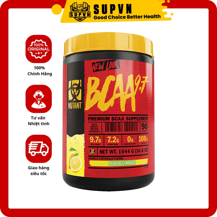 Bcaa Mutant - Hỗ Trợ Phục Hồi Phát Triển Cơ Nhanh Chóng Vị Thơm Ngon