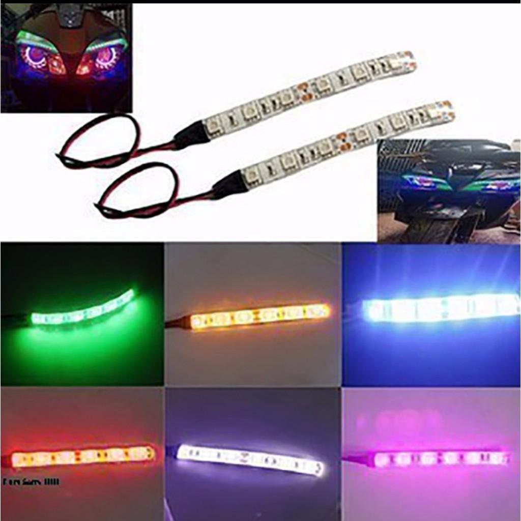 Dây led độ xe máy đổi màu chống nước loại tốt dài 10cm
