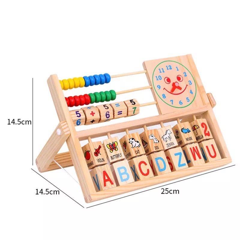 Set 6 Món Đồ Chơi Gỗ Montessori: Rèn Luyện Đôi Bàn Tay Khéo Léo-Phát Triển Trí Tuệ Toàn Diện Cho Bé