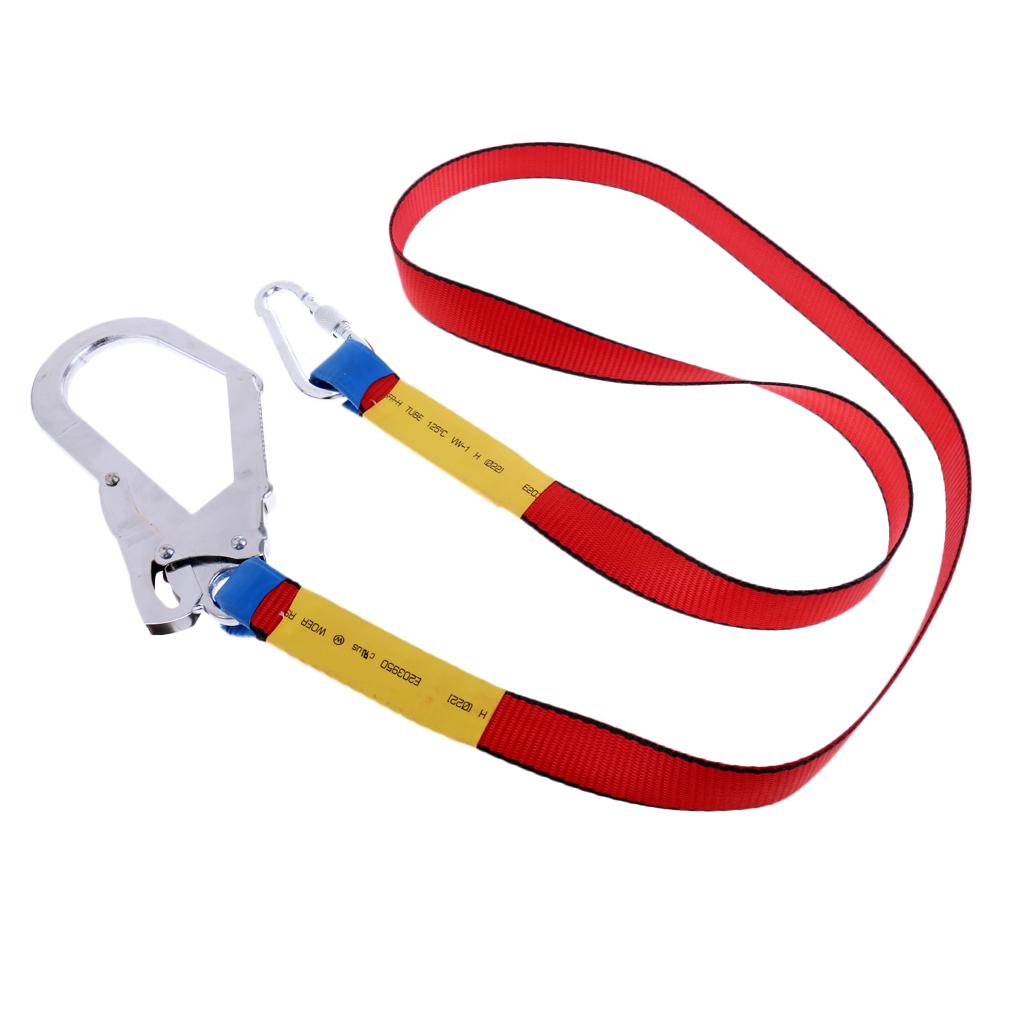 3X Harness Belt Safety Lanyard Fall Protection