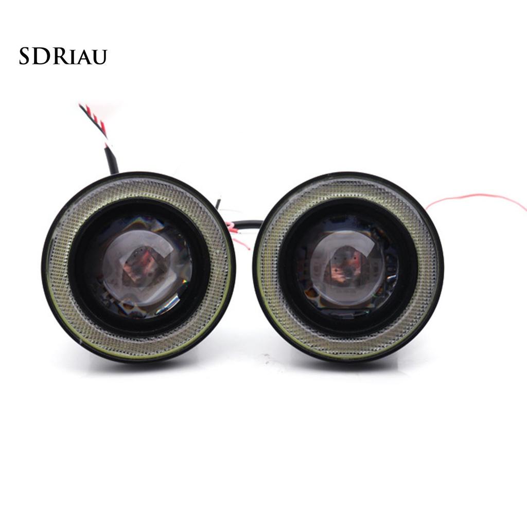 Set 2 Đèn Sương Mù 30w Điều Khiển Từ Xa 89 / 76mm 360 Độ Cho Xe Hơi