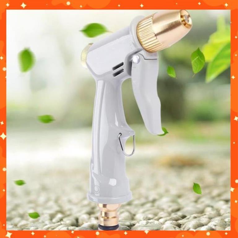 Bộ dây vòi xịt nước rửa xe, tưới cây tăng áp 3 lần, loại 7-10m 206846