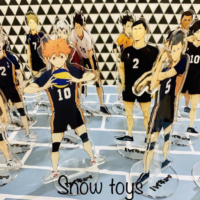Mô Hình Standee acrylic anime Haikyuu - mô hình nhân vật Vua bóng chuyền haikyu