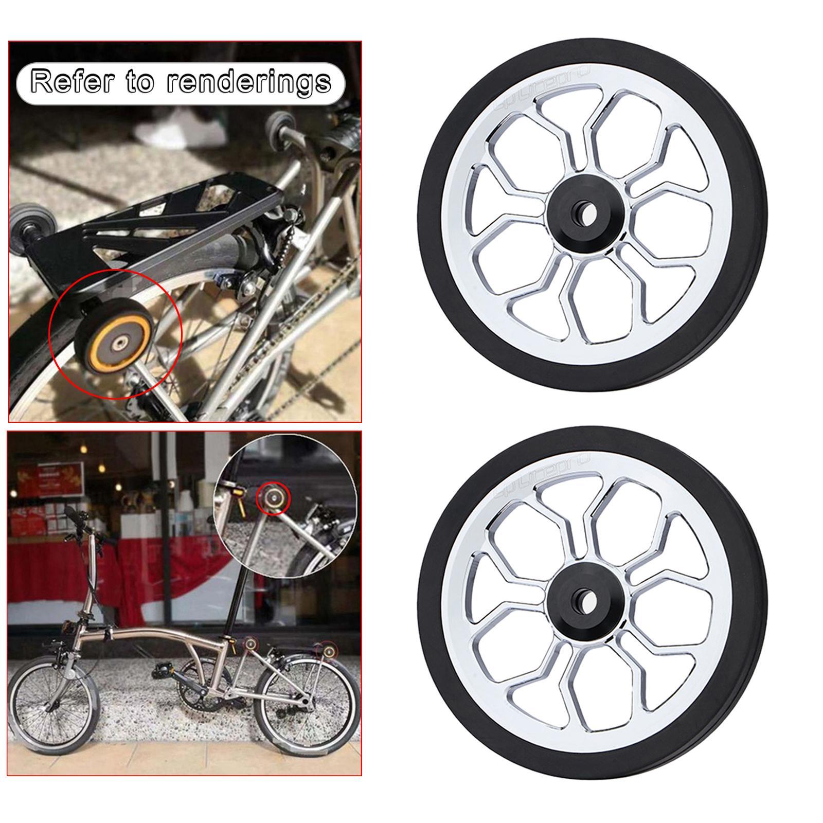 4 Pieces Aluminum Folding Bike  Refit Parts Components for