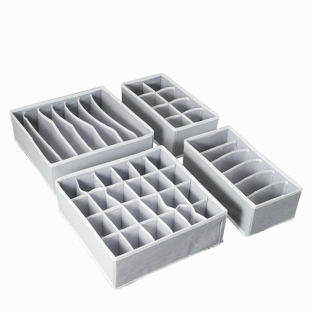 AA Ngăn kéo đựng đồ lót ngăn kéo đựng quần áo có chia ngăn sắp xếp quần áo, đồ lót, cà vạt, vớ, khăn.