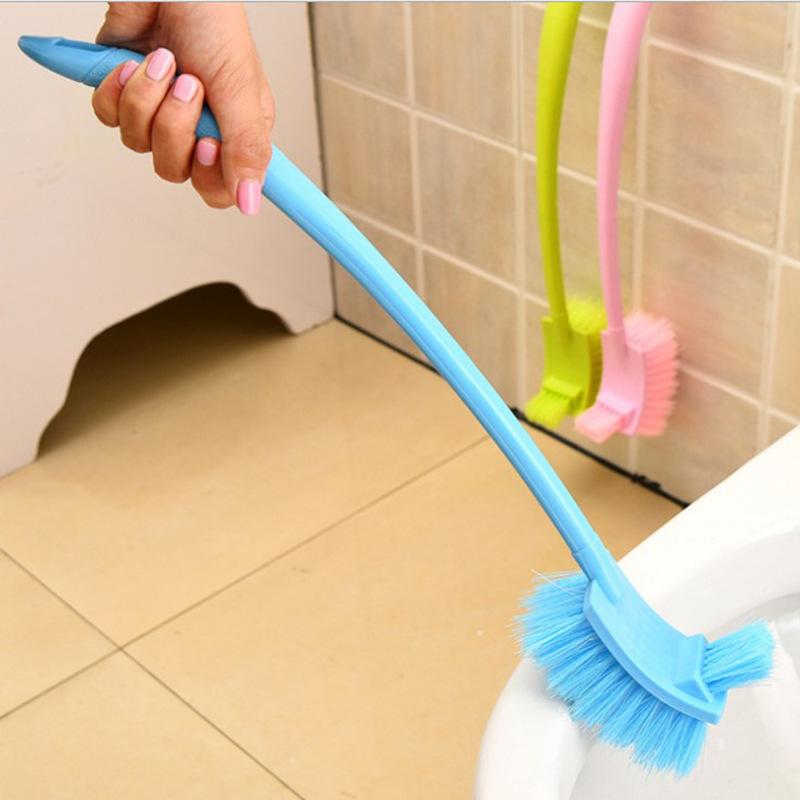Chổi Cọ Toilet, Nhà Vệ Sinh Hai Đầu Tiện Lợi - Ch42 - CH Hương Thị Miễn Phí Vận Chuyển