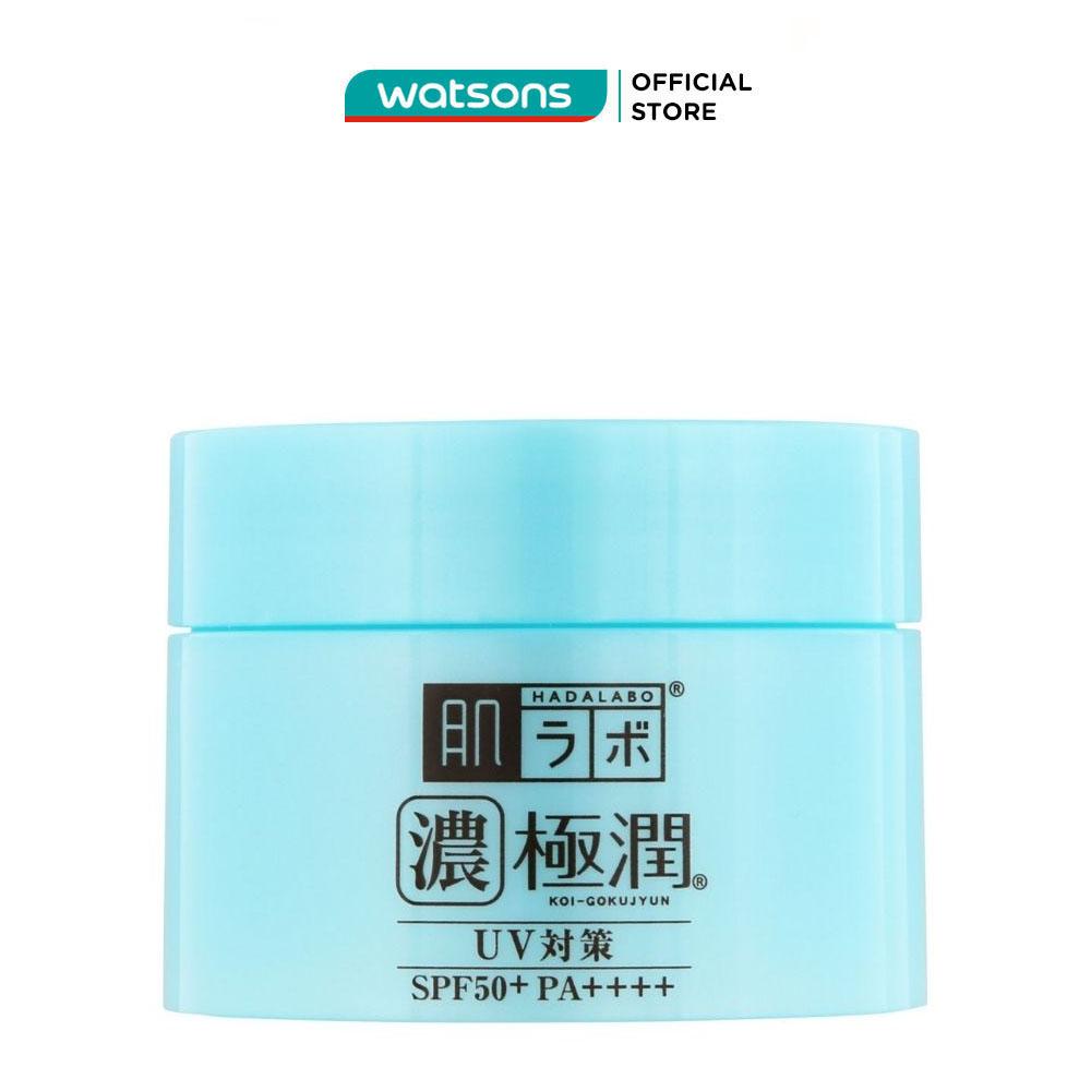 Gel Chống Nắng Hada Labo Koi-Gokujyun UV White Dưỡng Ẩm SPF50+ PA++++ 90g