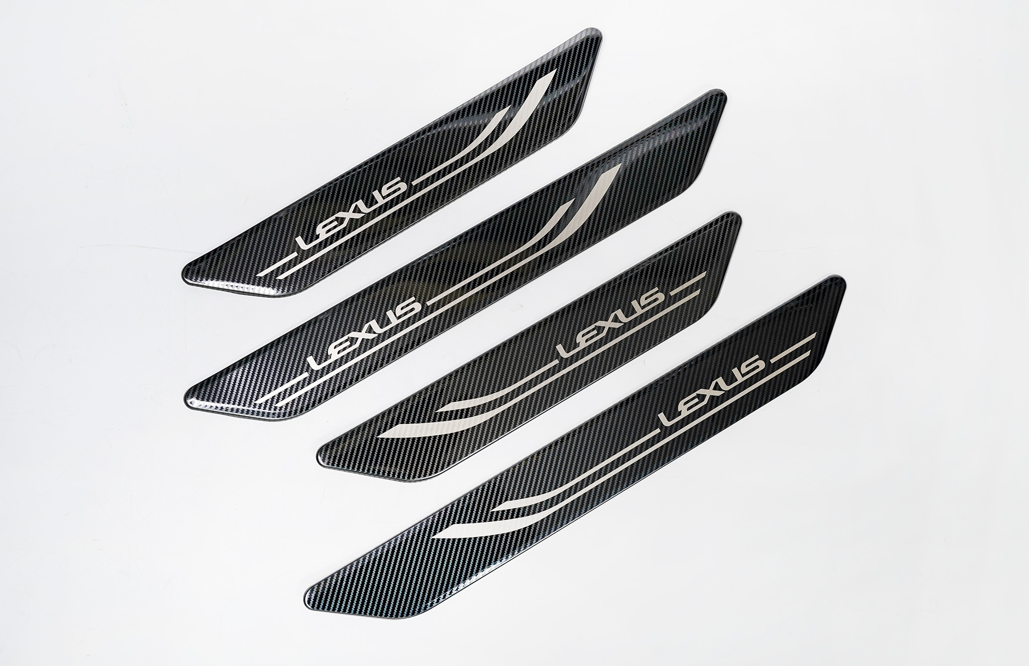 Nẹp Bước Chân Phần Sơn Cao Cấp Dành Cho Xe Lexus RX350 2023+ Chất Liệu CARBON