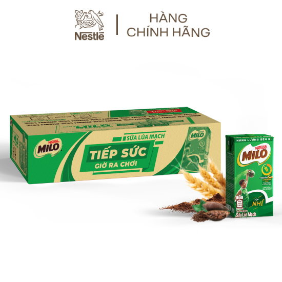 Thùng 48 hộp sữa lúa mạch Nestlé MILO 115ml (48x115ml)