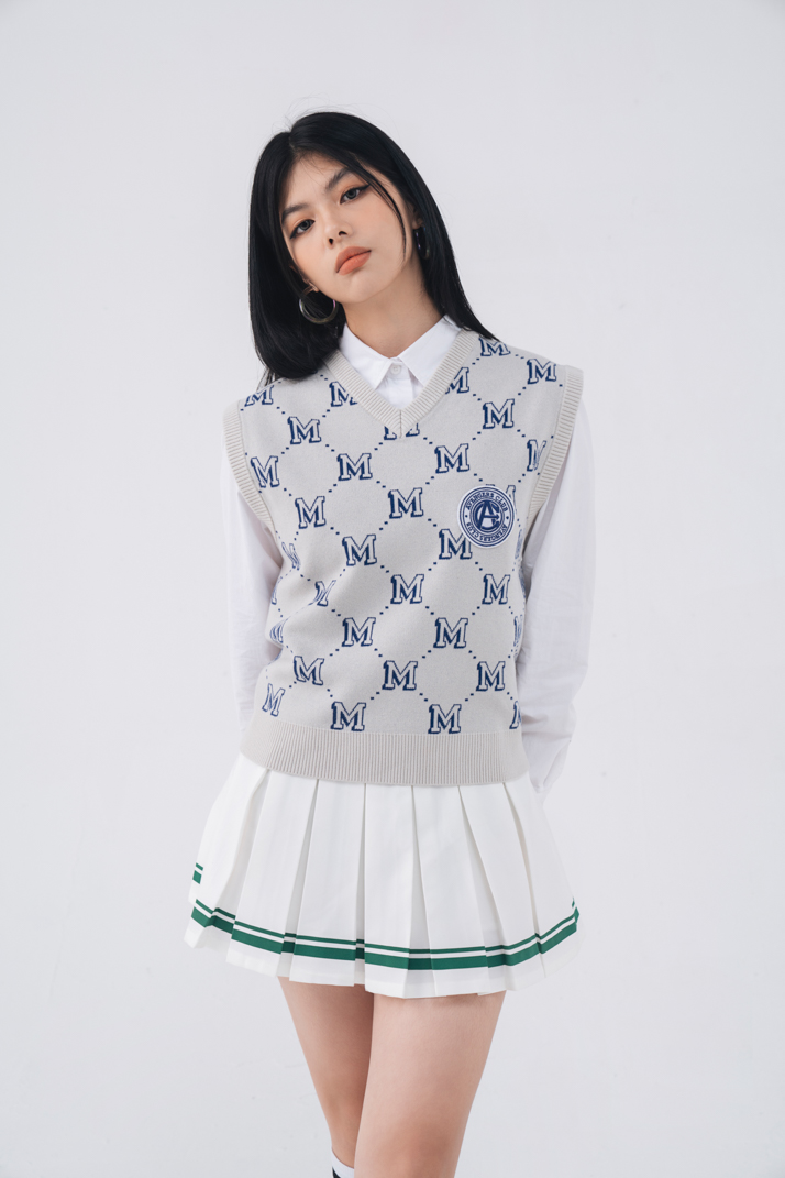 Áo Gile Len BOO Unisex In Logo Marvel BZL