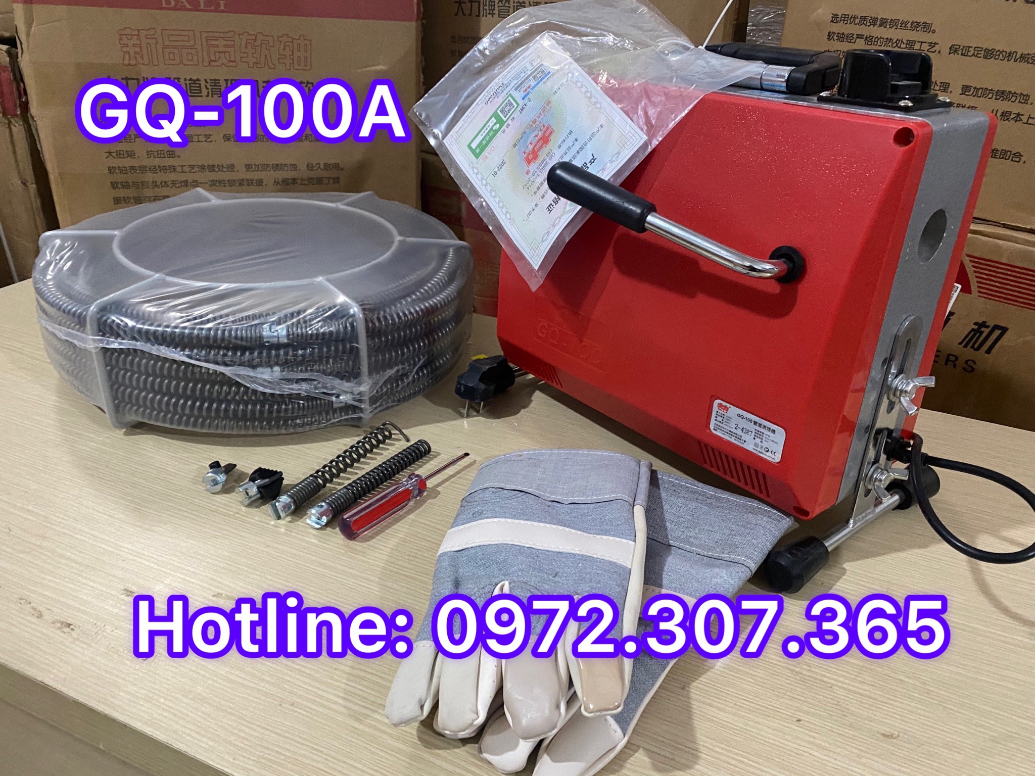 MÁY THÔNG CỐNG GQ-100-390W CAO CẤP