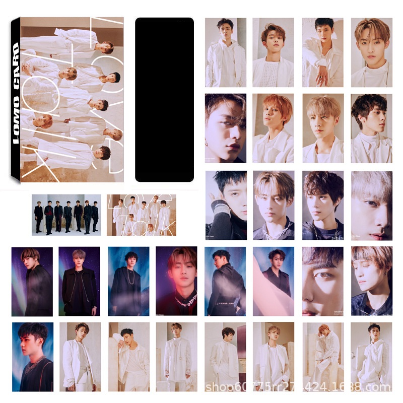 Bộ 30 thẻ ảnh Lomo card NCT