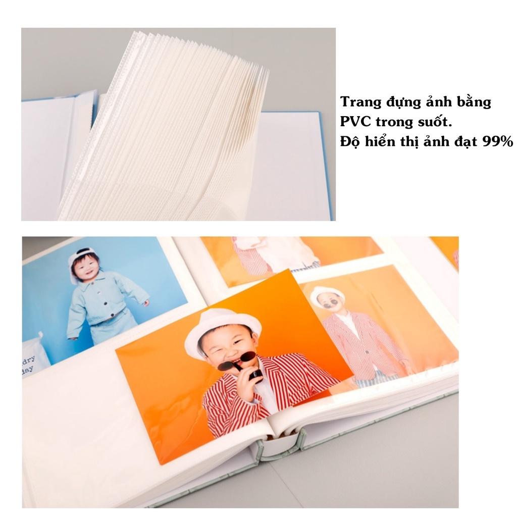 Album ảnh 10x15 đựng 200 tấm có hộp bìa chống thấm nước giữ ảnh cho con, gia đình, tình yêu, ảnh cưới