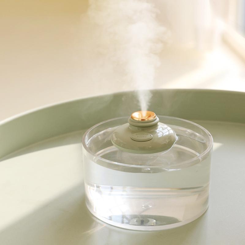 Trôi Bình Điện Tử Usb Máy Tạo Độ Ẩm Không Khí Cho Nhà Máy Khuếch Tán Lọc Không Khí Không Dây Pin Sạc 800MAh Mini Thoáng Mát Sương Tạo Ẩm Di Động