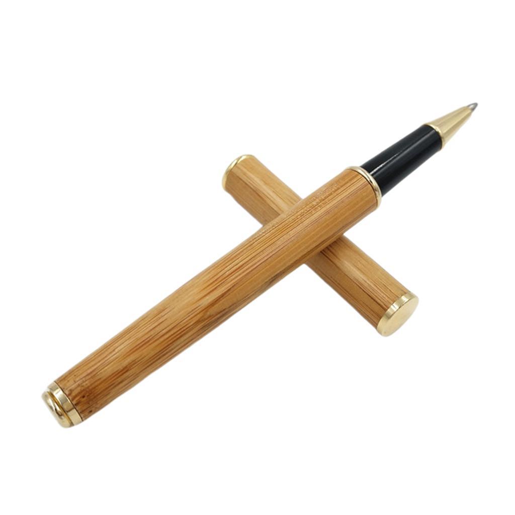 Premium Dark Rollerball Pen With Fine Tip / Black Ink Refill