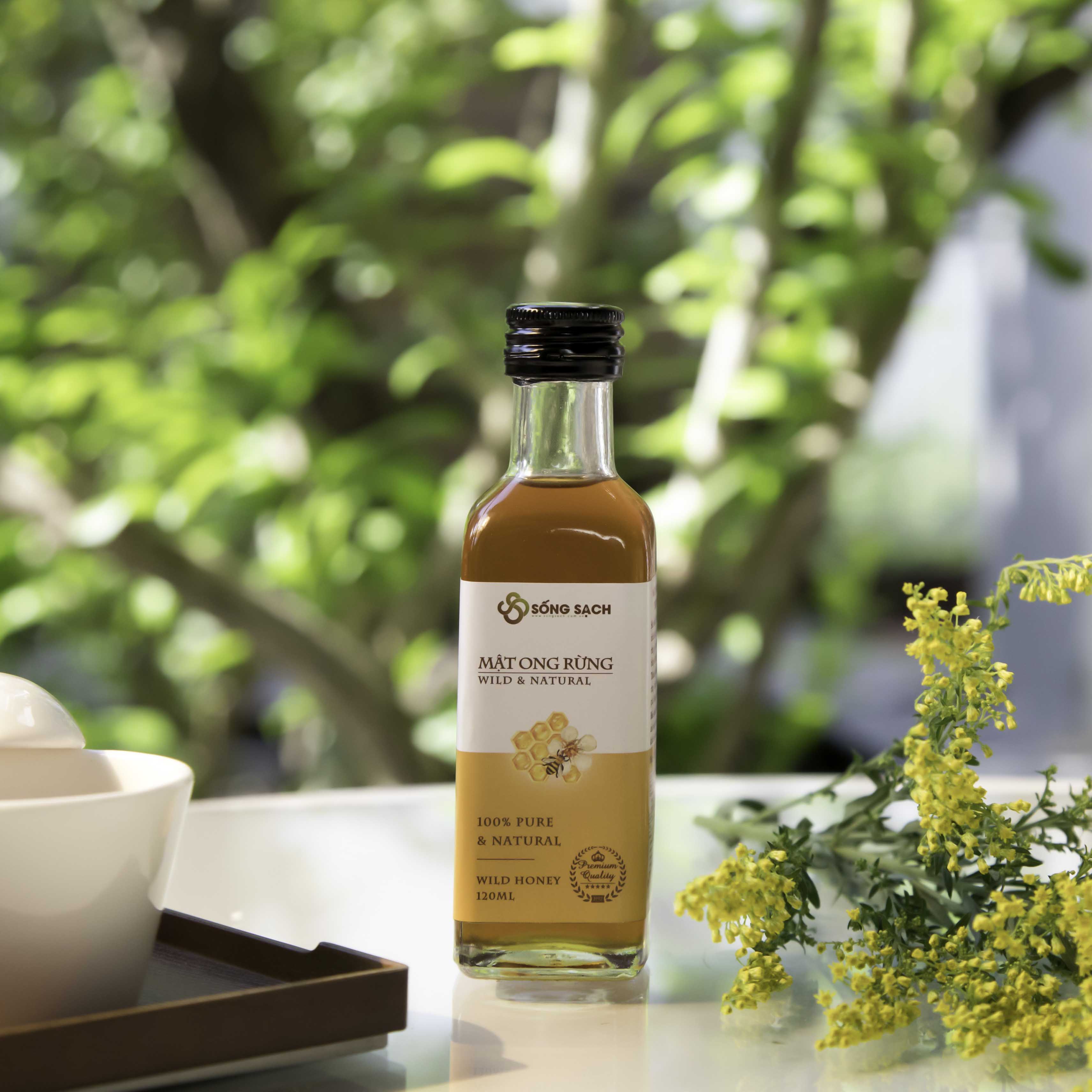 Mật Ong Rừng Sống Sạch 120ml