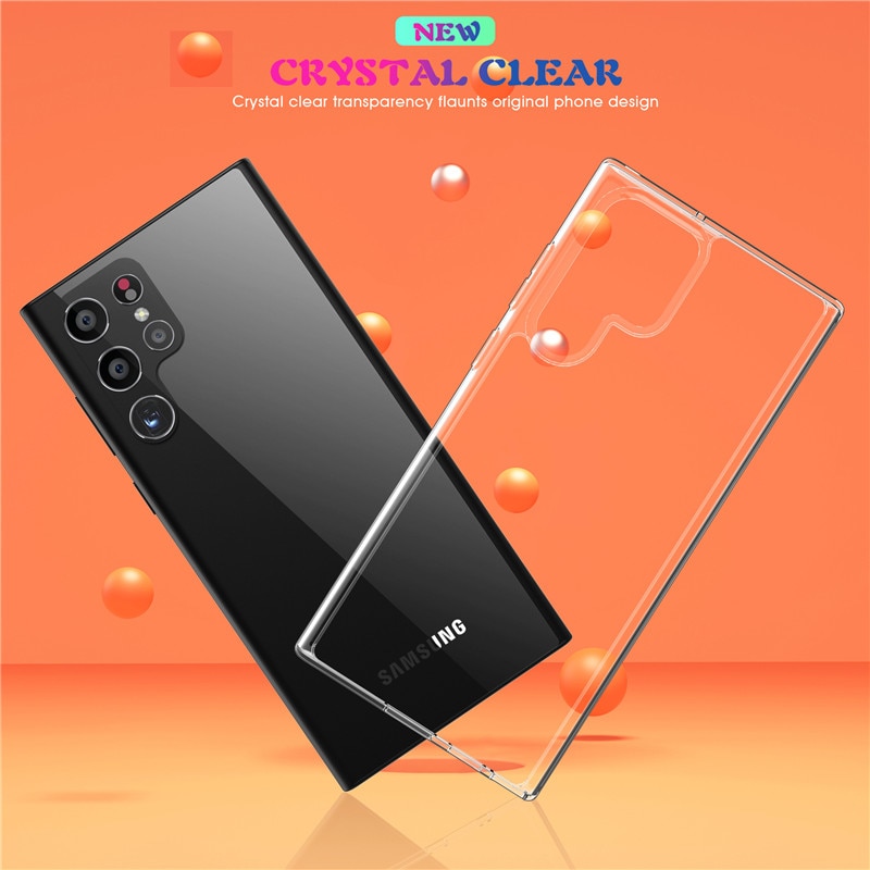 Ốp lưng silicon dẻo cho Samsung Galaxy S22 Ultra hiệu Ultra Thin - Hàng nhập khẩu