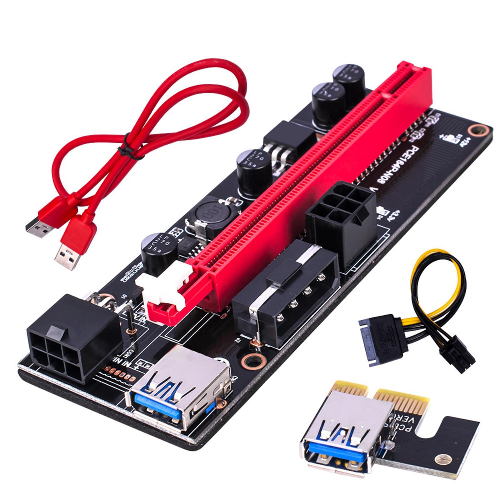 Ver009S 1x to 16x graphics expansion USB adapter card, 60cm USB 3.0