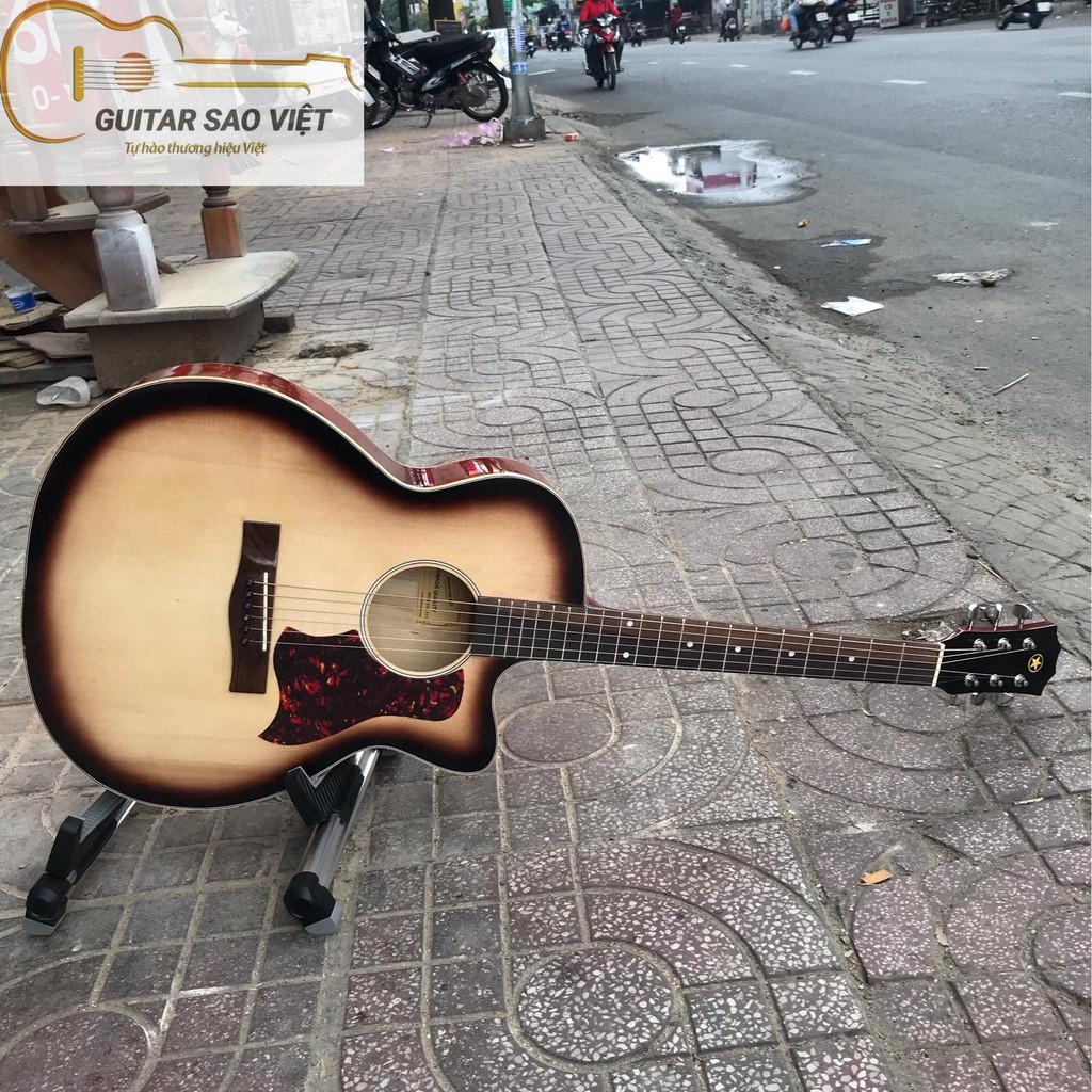 Đàn guitar acoustic sx tại Việt Nam có ty chỉnh cần Et-85R