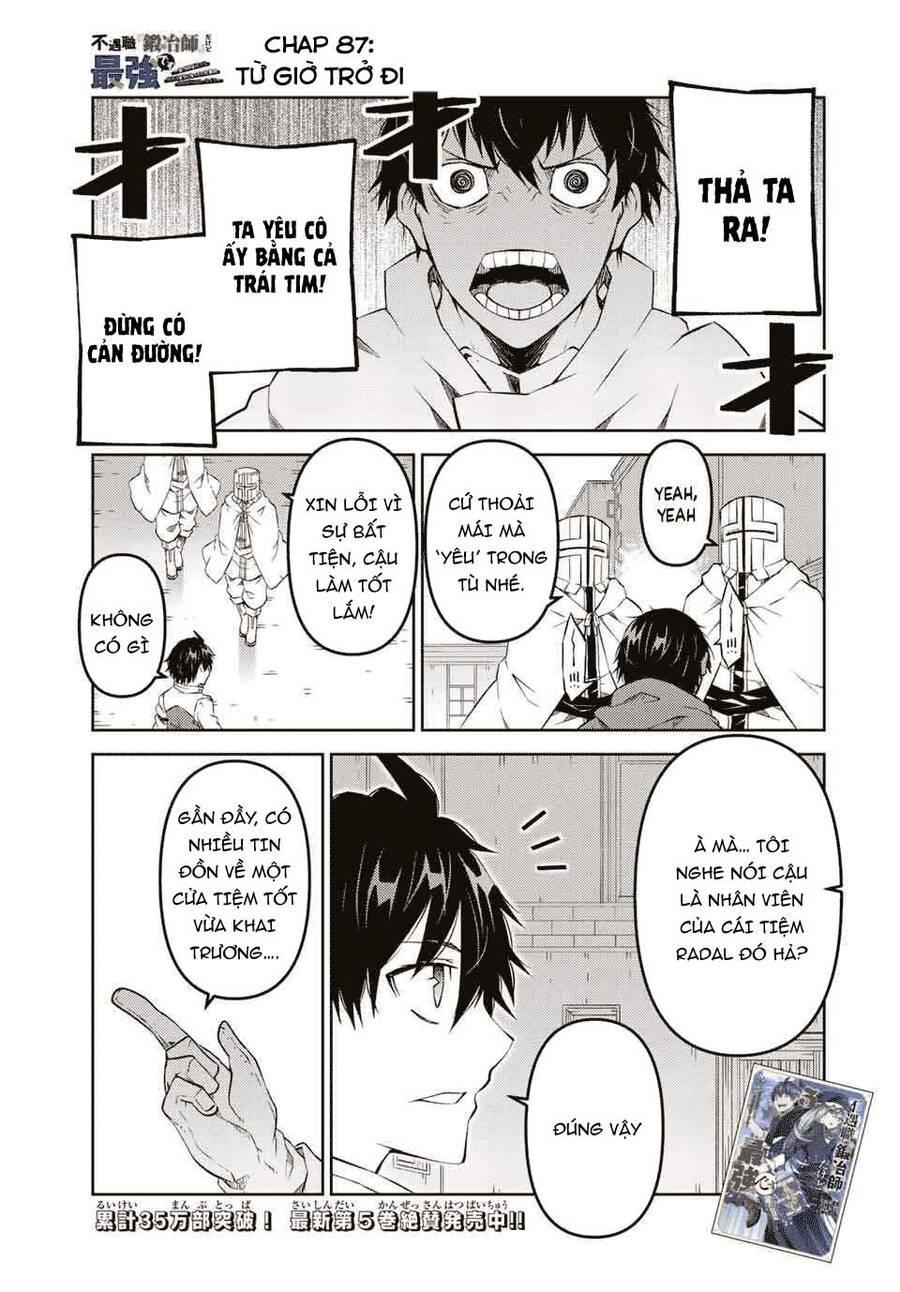 từ chức nghiệp yếu nhất trở thành "thợ rèn" mạnh nhất chapter 87 3