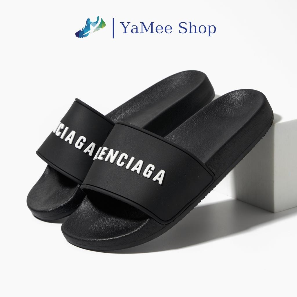 Dép quai ngang nam nữ Balenciaaga unisex, đế đúc siêu nhẹ, mã BL03