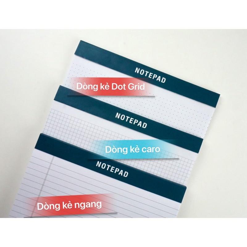 NOTEPAD A5/A4 (100 trang) đường xé răng cưa mịn - TienPhatBook