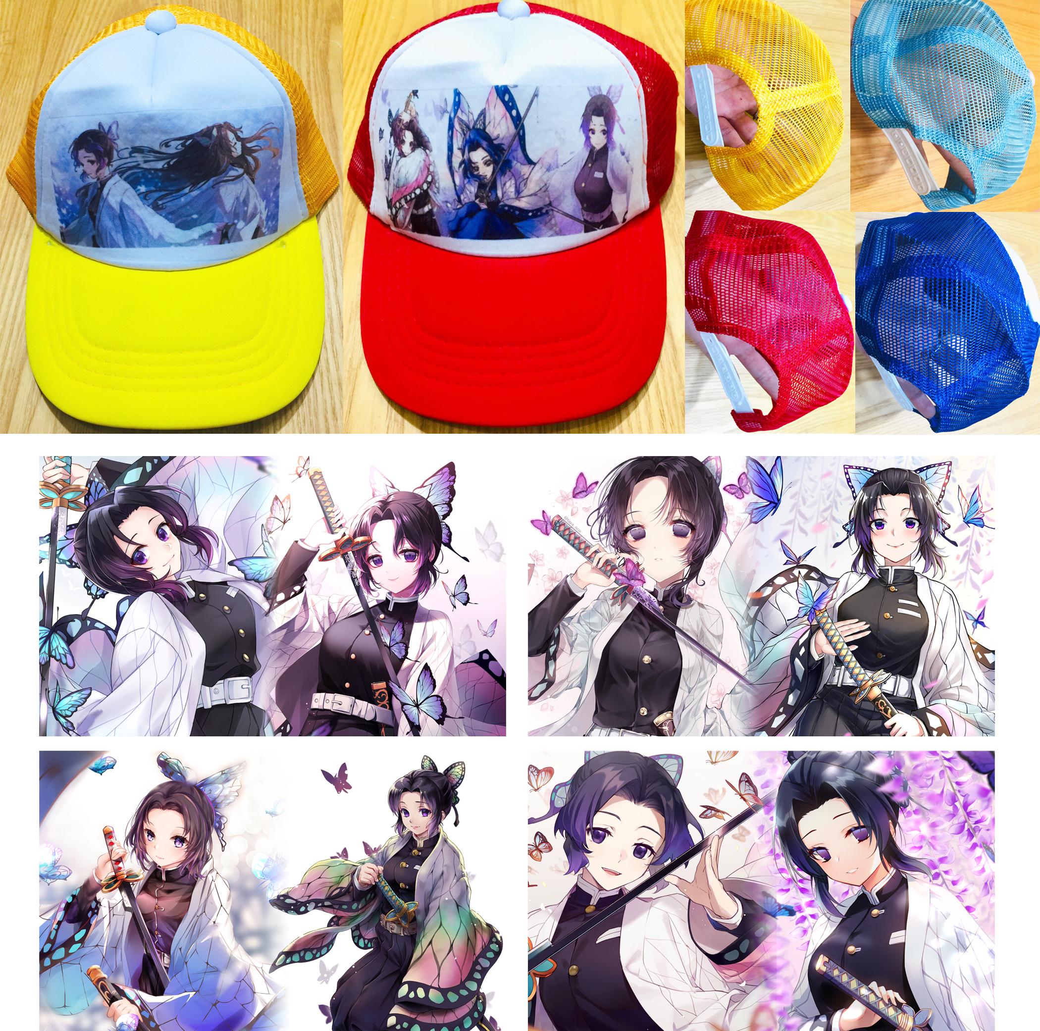 Mũ lưới Kimetsu no Yaiba ảnh khác nhau