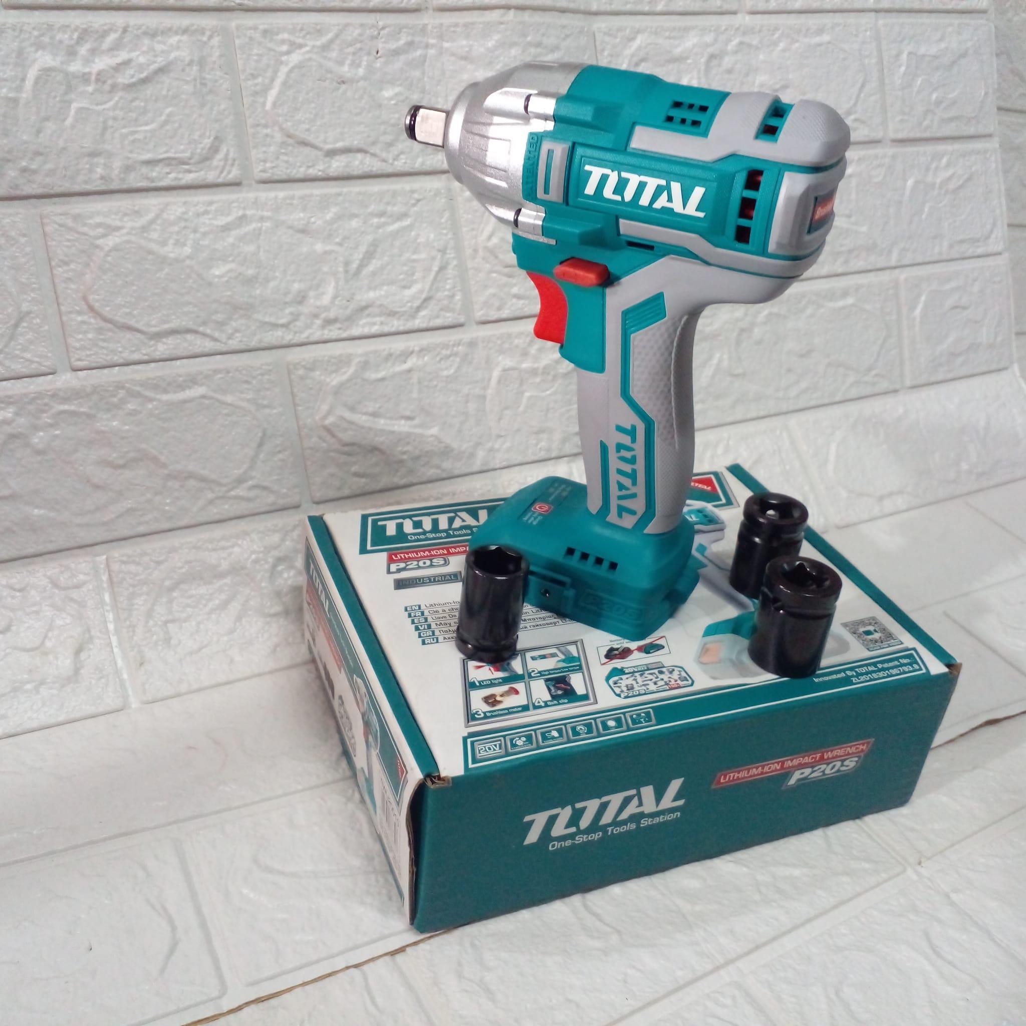 MÁY SIẾT BULOONG DÙNG PIN 20V TOTAL TIWLI20010 - HÀNG CHÍNH HÃNG