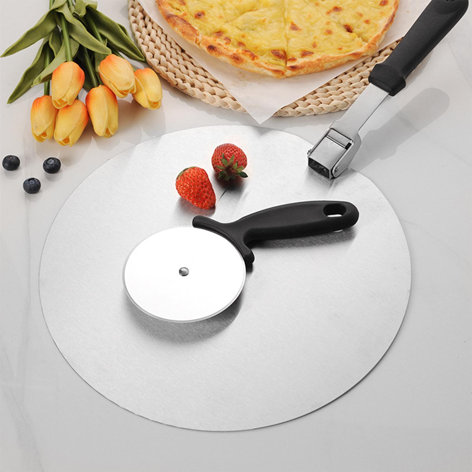 Pizza Shovel Lightweight Pizza Paddle Pizza Cutter Wheel for Restaurant Baking Pies