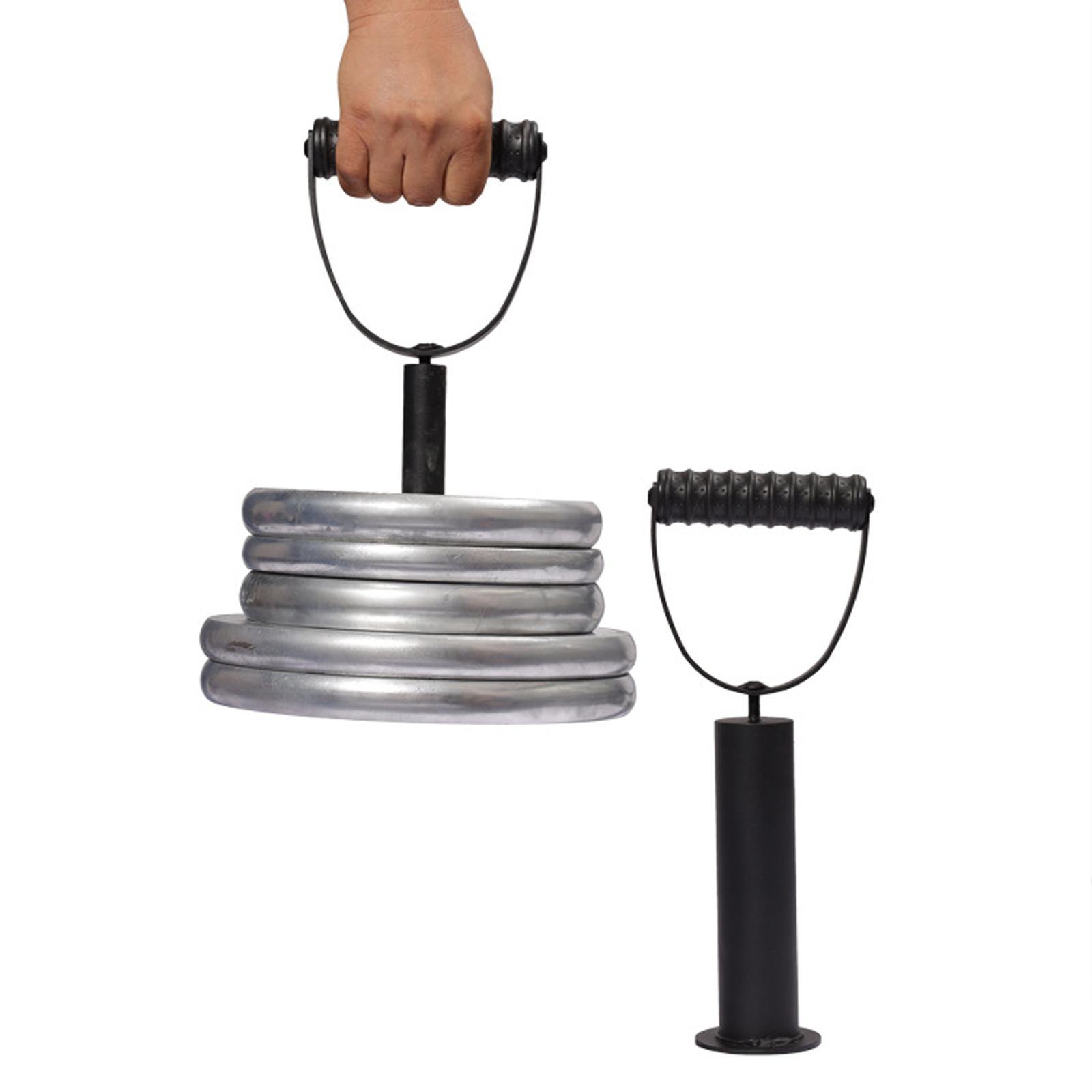Adjustable Kettlebell Handle for Plates Weights, Multifunctional Kettlebell Grip for Dumbbell Push up for Gym Workout, Comfortable Kettlebell Grip