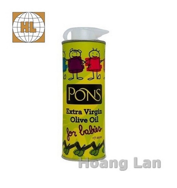 Hình ảnh Dầu Olive em bé Extra Virgin PONS 250ml - Tây Ban Nha